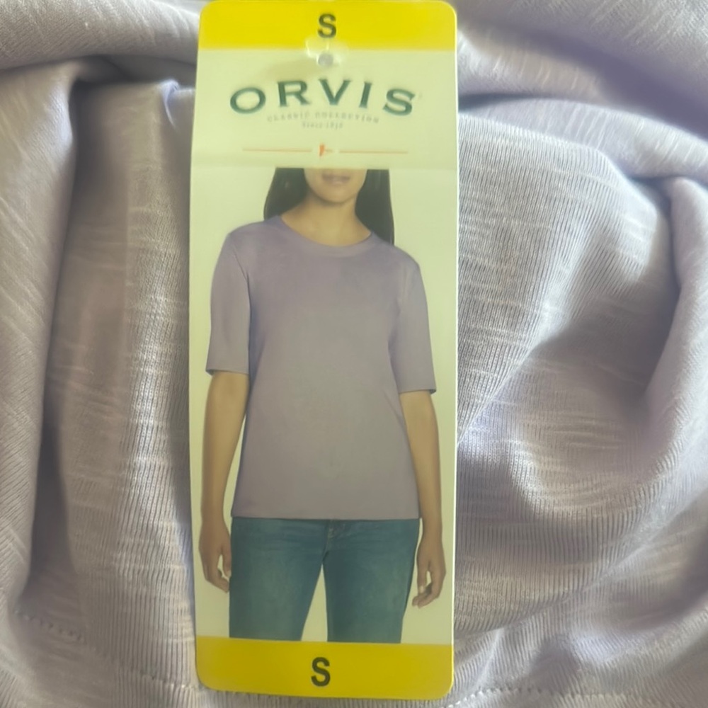 Orvis Gray Fitted Short Sleeve T-Shirt
